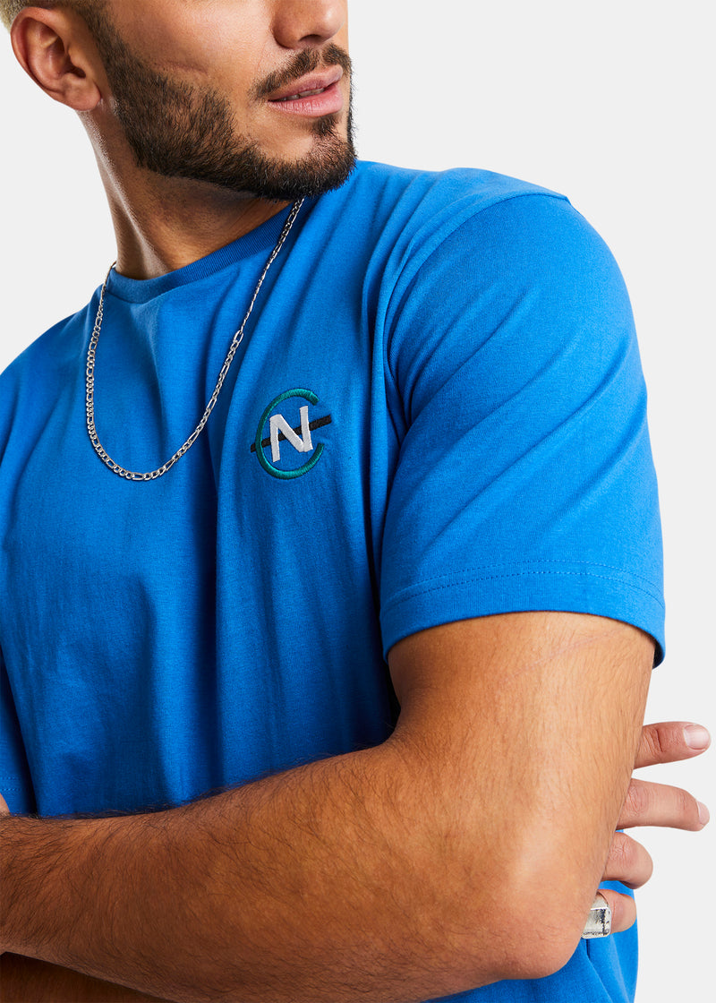 Nautica Competition Mannar T-Shirt - Royal Blue - Detail