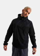 Load image into Gallery viewer, Nautica Competition Botany 1/4 Zip Top - Black - Front