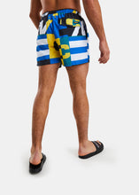 Load image into Gallery viewer, Nautica Competition Spencer 4&quot; Swim Short - Multi - Back