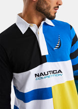 Load image into Gallery viewer, Nautica Competition Riga Rugby Shirt - Multi - Detail