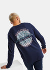 Nautica Competition Laconia LS T-Shirt - Dark Navy - Back