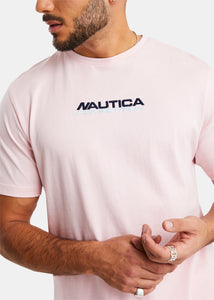 Nautica Competition Faxa T-Shirt - Cameo Pink - Detail