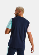 Load image into Gallery viewer, Nautica Competition Taranto T-Shirt - Dark Navy - Back