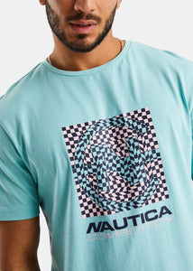 Nautica Competition Kongs T-Shirt - Aqua - Detail