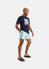 Nautica Competition Oslo 5" Swim Short - Aqua - Full Body