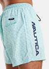 Nautica Competition Oslo 5" Swim Short - Aqua - Detail