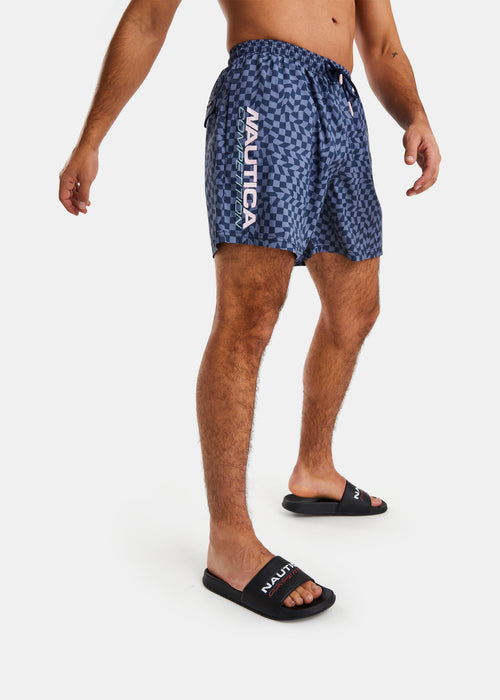 Nautica Competition Oslo 5" Swim Short - Dark Navy - Front