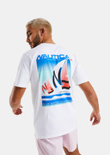 Load image into Gallery viewer, Nautica Competition Sogn T-Shirt - White - Back