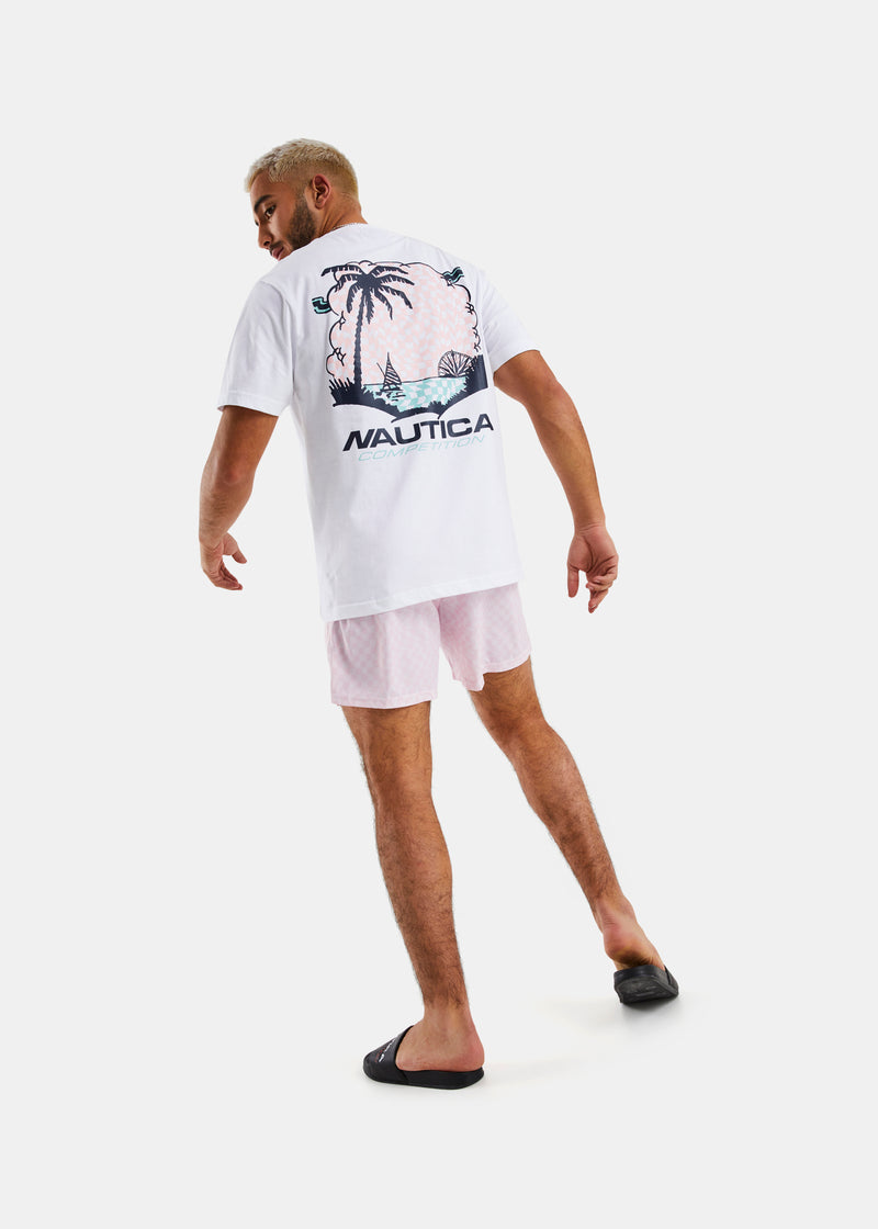 Nautica Competition Cadiz T-Shirt - White - Full Body