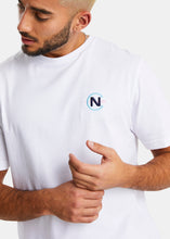 Load image into Gallery viewer, Nautica Competition Cadiz T-Shirt - White - Detail