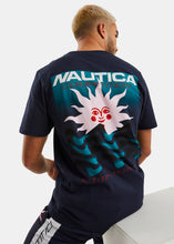 Load image into Gallery viewer, Nautica Competition Bonavista T-Shirt - Dark Navy - Back