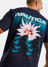 Load image into Gallery viewer, Nautica Competition Bonavista T-Shirt - Dark Navy - Detail