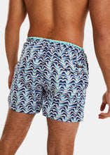 Load image into Gallery viewer, Nautica Competition Chaleur 4&quot; Swim Short - Cameo Pink - Back