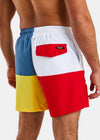 Nautica Competition Dame 6" Swim Short - Multi - Back