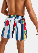 Load image into Gallery viewer, Nautica Competition Fonesca 6&quot; Swim Short - Multi - Back