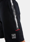 Nautica Competition Corpus 9.5" Fleece Short - Black - Detail