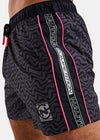 Nautica Competition Delaware 4" Swim Short - Black - Detail