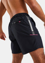 Load image into Gallery viewer, Nautica Competition Traverse 5&quot; Swim Short - Black - Back