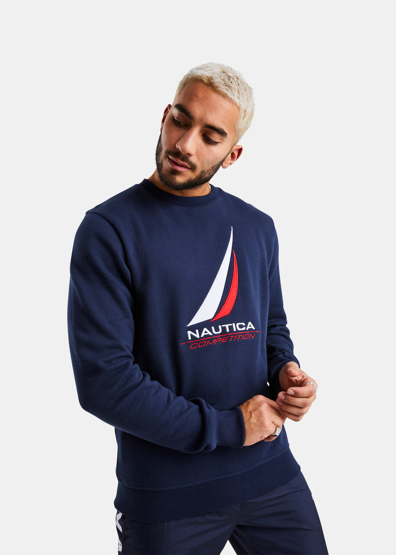 Nautica Competition Hauraki Sweatshirt - Dark Navy - Front