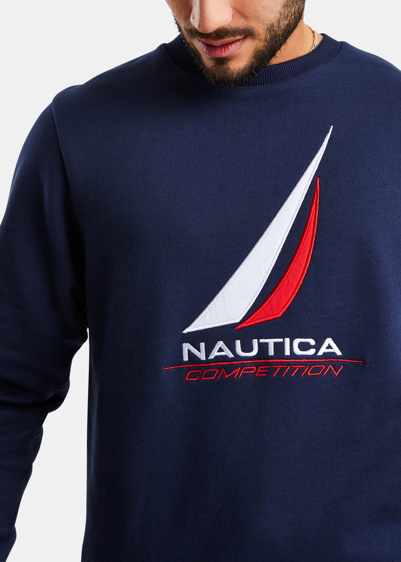 Nautica Competition Hauraki Sweatshirt - Dark Navy - Detail