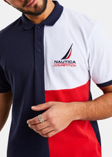 Load image into Gallery viewer, Nautica Competition Papua Polo Shirt - Multi - Detail