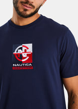Load image into Gallery viewer, Nautica Competition Huon T-Shirt - Dark Navy - Detail