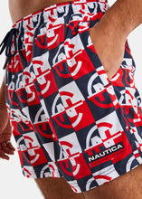 Load image into Gallery viewer, Nautica Competition Milne 5&quot; Swim Short - Multi - Detail