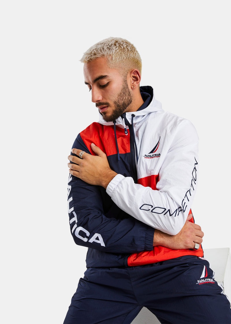 Nautica Competition Todos Track Top - Multi - Front